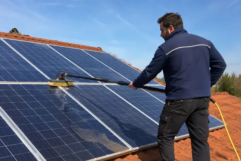 Nettoyage et entretien de panneaux solaires à Schnersheim
